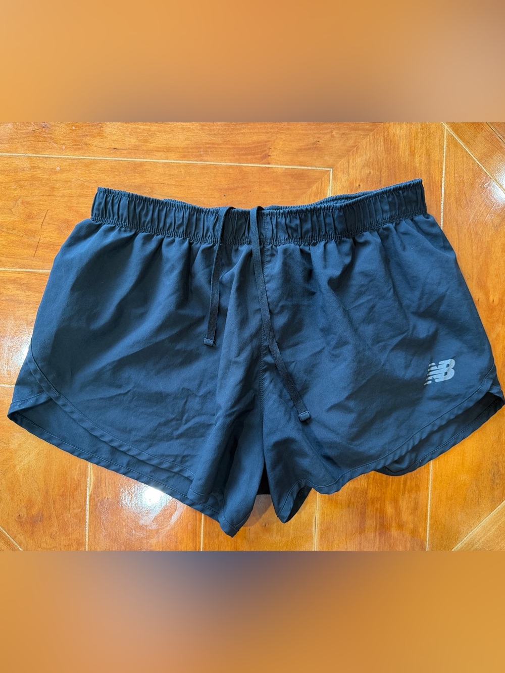 New Balance Black Active Running Shorts with Drawstring